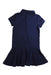 A Navy Short Sleeve Dresses from Polo Ralph Lauren in size 6T for girl. (Back View)