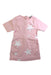 A Pink Short Sleeve Dresses from Stella McCartney in size 4T for girl. (Front View)