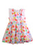 A Multicolour Sleeveless Dresses from Korango in size 4T for girl. (Front View)