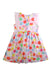 A Multicolour Sleeveless Dresses from Korango in size 4T for girl. (Back View)
