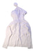 A White Hooded Sweatshirts from Seed in size 8Y for girl. (Back View)