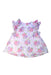 A White Sleeveless Dresses from Mayoral in size 6T for girl. (Back View)