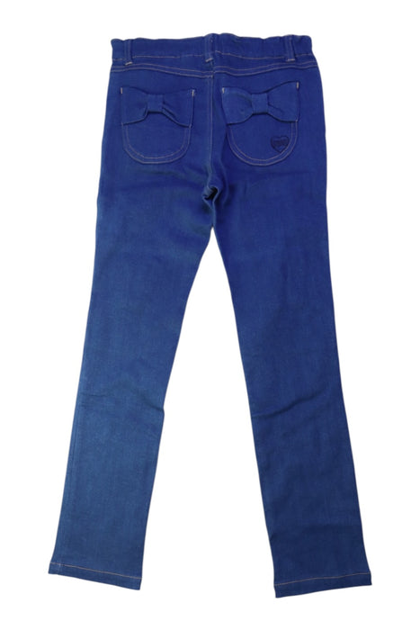 A Blue Jeggings from Mezzo Piano in size 9Y for girl. (Back View)