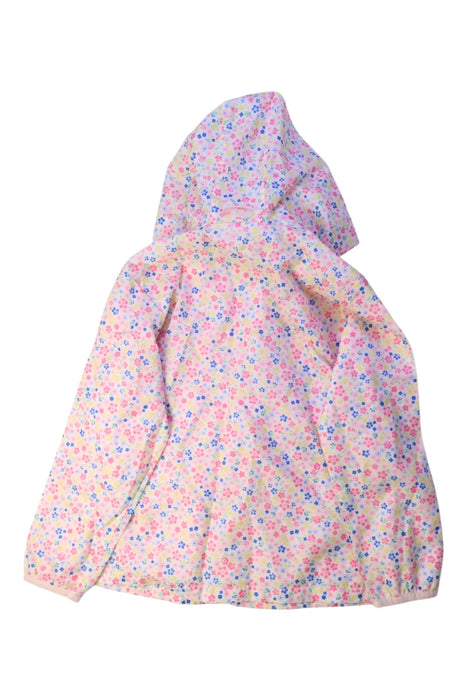 A Pink Capes & Ponchos from Miki House in size 5T for girl. (Back View)