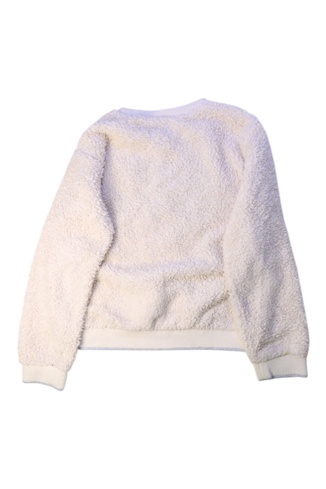 A White Crewneck Sweatshirts from Mayoral in size 8Y for girl. (Back View)
