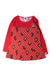 A Red Long Sleeve Tops from Bape by A Bathing Ape in size 4T for girl. (Front View)