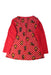 A Red Long Sleeve Tops from Bape by A Bathing Ape in size 4T for girl. (Back View)