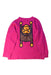 A Pink Long Sleeve T Shirts from Bape by A Bathing Ape in size 5T for girl. (Back View)