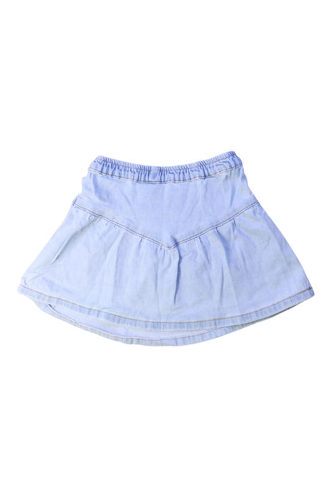 A Blue Short Skirts from Seed in size 7Y for girl. (Front View)