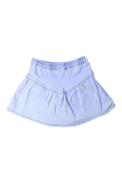 A Blue Short Skirts from Seed in size 7Y for girl. (Back View)
