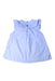 A Blue Sleeveless Tops from Jacadi in size 8Y for girl. (Back View)