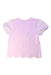A Pink Short Sleeve Tops from Mezzo Piano in size 7Y for girl. (Back View)