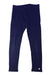 A Navy Leggings from Petit Bateau in size 7Y for girl. (Front View)