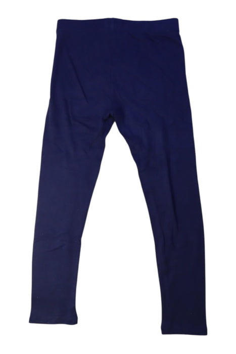 A Navy Leggings from Petit Bateau in size 7Y for girl. (Back View)