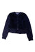 A Navy Cardigans from Mayoral in size 8Y for girl. (Front View)