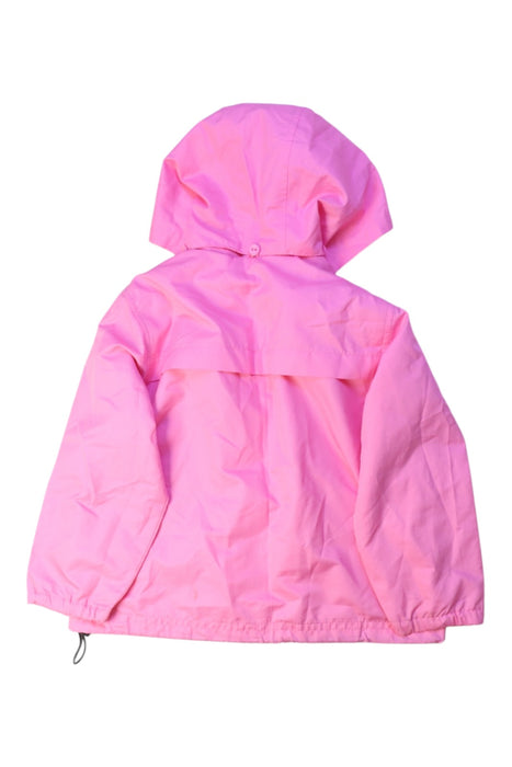 A Pink Lightweight Jackets from Miki House in size 2T for girl. (Back View)