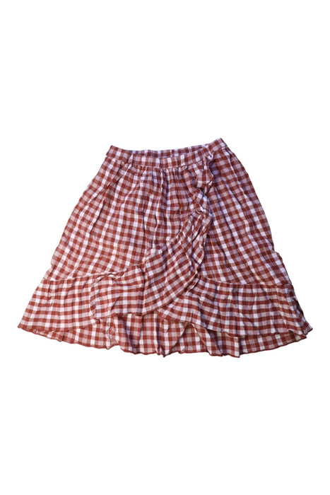 A Red Mid Skirts from Seed in size 8Y for girl. (Front View)