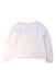 A White Long Sleeve Tops from Momonittu in size 6T for girl. (Back View)
