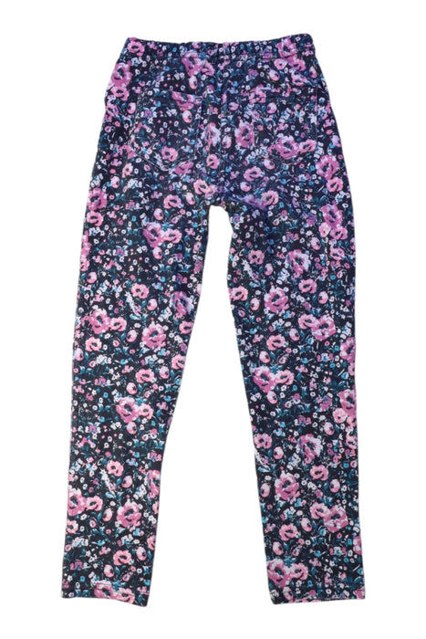 A Pink Leggings from Calzedonia in size 5T for girl. (Back View)