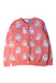 A Pink Cardigans from Seed in size 6T for girl. (Front View)