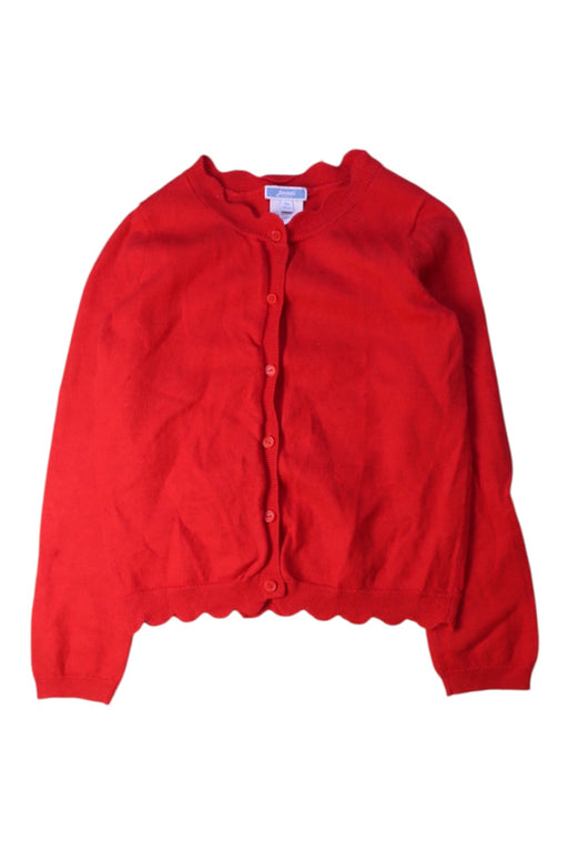 A Red Cardigans from Jacadi in size 8Y for girl. (Front View)