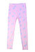 A Pink Leggings from Moody Tiger in size 7Y for girl. (Front View)