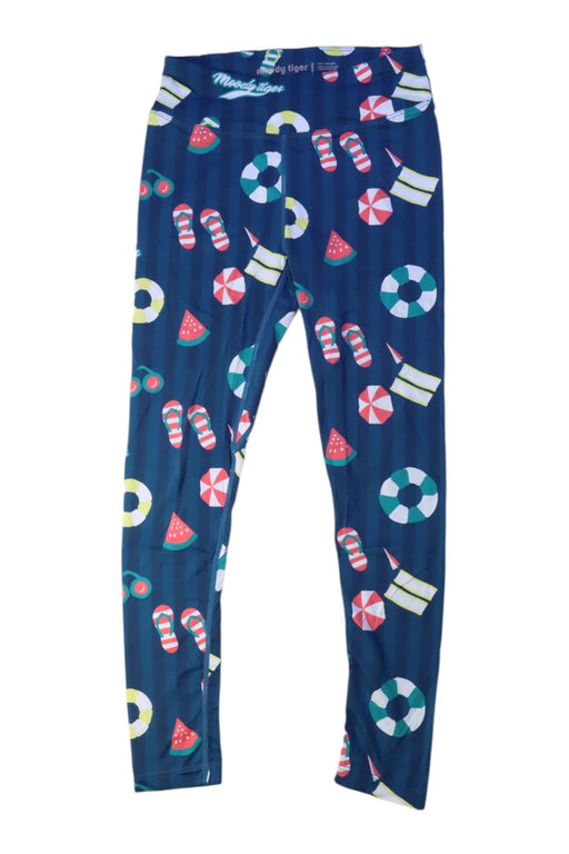 A Multicolour Leggings from Moody Tiger in size 7Y for girl. (Front View)