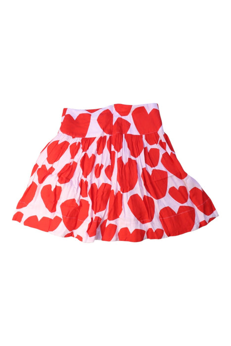 A Red Short Skirts from Stella McCartney in size 6T for girl. (Back View)