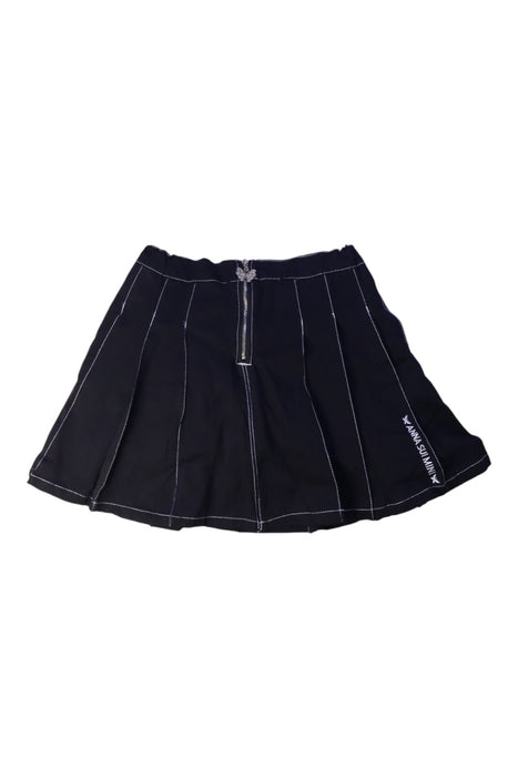 A Black Short Skirts from Anna Sui in size 7Y for girl. (Front View)