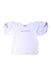 A White Short Sleeve Tops from Anna Sui in size 7Y for girl. (Front View)