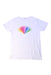 A Multicolour Short Sleeve T Shirts from Charabia in size 7Y for girl. (Front View)