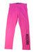 A Pink Leggings from Moschino in size 6T for girl. (Front View)