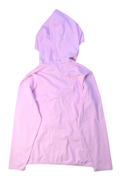 A Pink Lightweight Jackets from Minnex in size 5T for girl. (Back View)