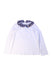A White Long Sleeve Tops from Jacadi in size 6T for girl. (Front View)