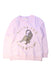 A Pink Crewneck Sweatshirts from Seed in size 7Y for girl. (Front View)