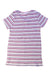 A White Short Sleeve Dresses from Seed in size 7Y for girl. (Back View)