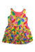 A Multicolour Sleeveless Dresses from Pan Con Chocolate in size 4T for girl. (Back View)