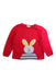 A Red Knit Sweaters from Nanos in size 3T for boy. (Front View)