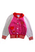 A Pink Buttoned Sweatshirts from Jacadi in size 4T for girl. (Front View)