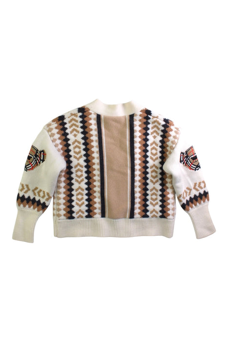 A Beige Cardigans from Burberry in size 4T for neutral. (Back View)