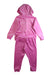 A Pink Pants Sets from Juicy Couture in size 7Y for girl. (Back View)