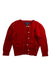 A Red Cardigans from Polo Ralph Lauren in size 2T for girl. (Front View)