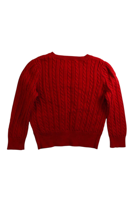 A Red Cardigans from Polo Ralph Lauren in size 2T for girl. (Back View)