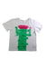A Green Short Sleeve T Shirts from Stella McCartney in size 4T for girl. (Front View)