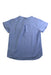 A Blue Short Sleeve Shirts from Nanos in size 10Y for boy. (Back View)