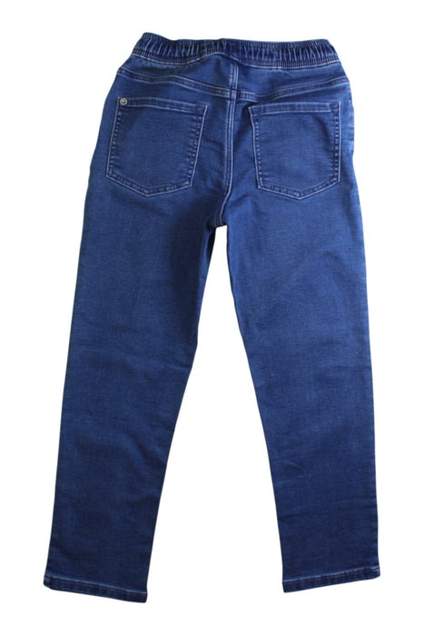 A Blue Jeggings from Petit Bateau in size 8Y for boy. (Back View)