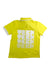 A Yellow Short Sleeve Polos from Jacadi in size 10Y for boy. (Back View)
