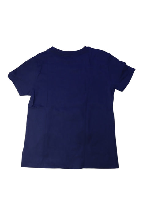 A Navy Short Sleeve T Shirts from Polo Ralph Lauren in size 7Y for boy. (Back View)