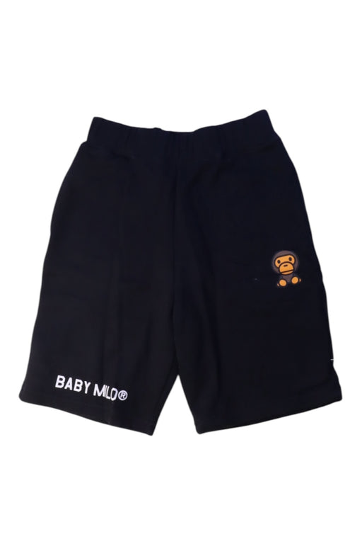 A Black Shorts from Bape by A Bathing Ape in size 7Y for boy. (Front View)