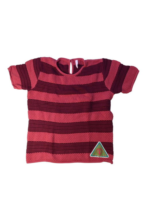 A Red Short Sleeve Tops from Zimmermann in size 10Y for girl. (Front View)